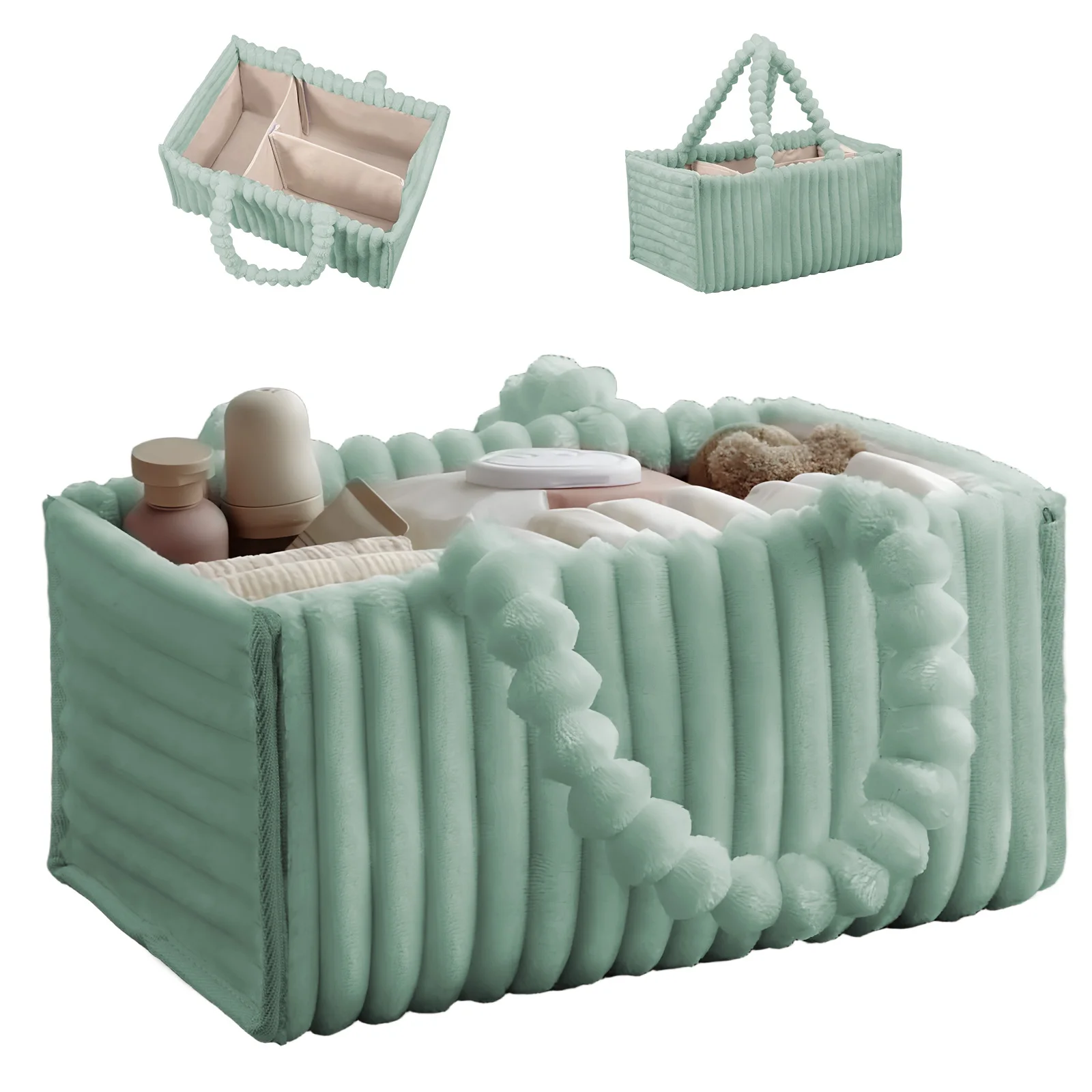 Baby Nursery Organiser - 아기 기저귀 가방 정리함 휴대용 기저귀