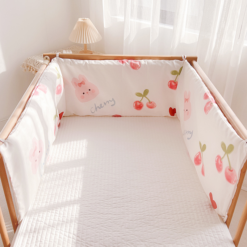 Baby Nursery Bedding - 유아용 아기 침대 범퍼 어라운드 간이
