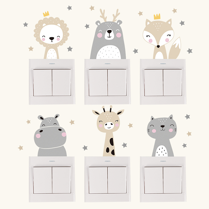 Baby Nursery Kit - 6 개/대 Boho 색상 귀여운 미소