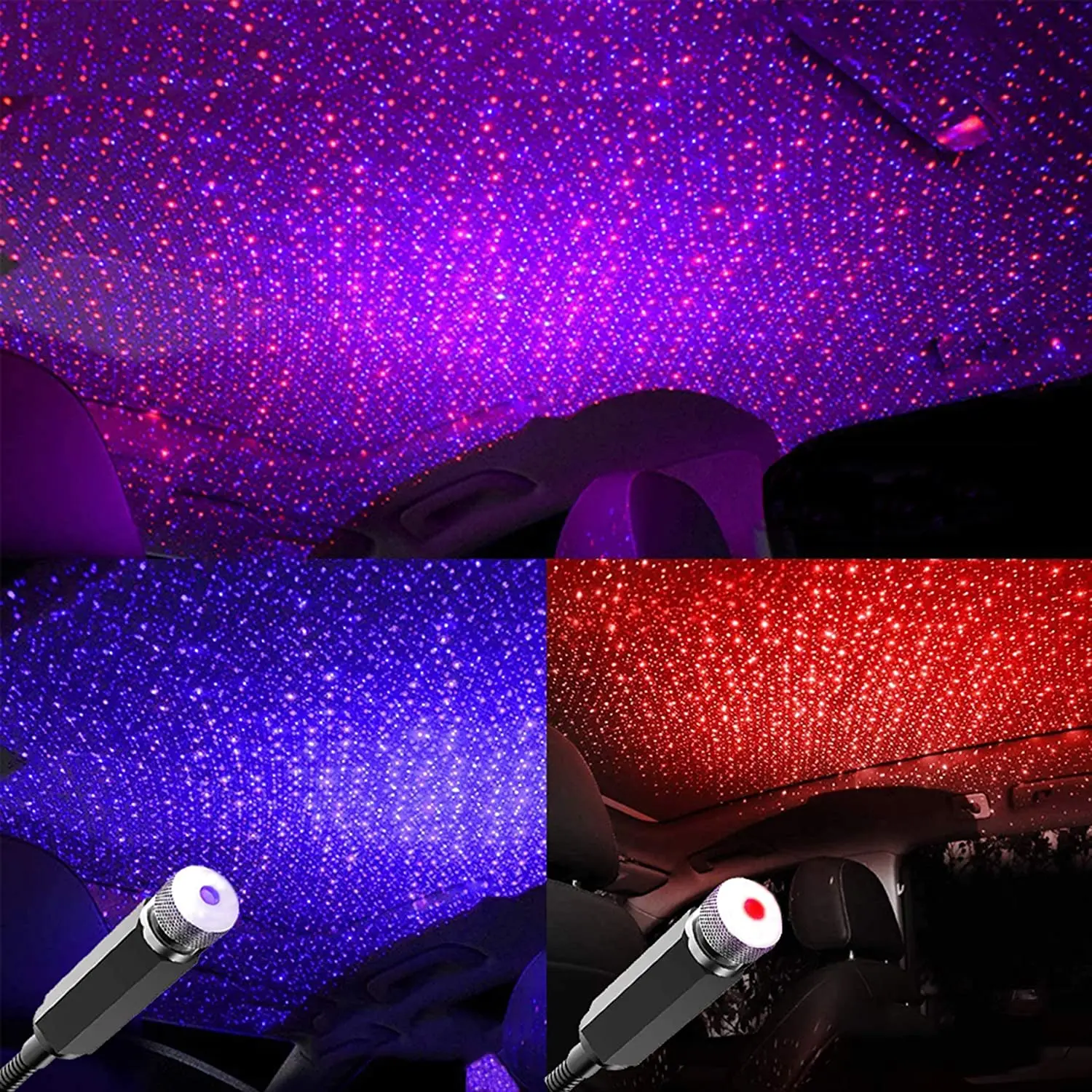 Night Light Projector Stars - 로맨틱 LED 별빛 하늘 야간 조명