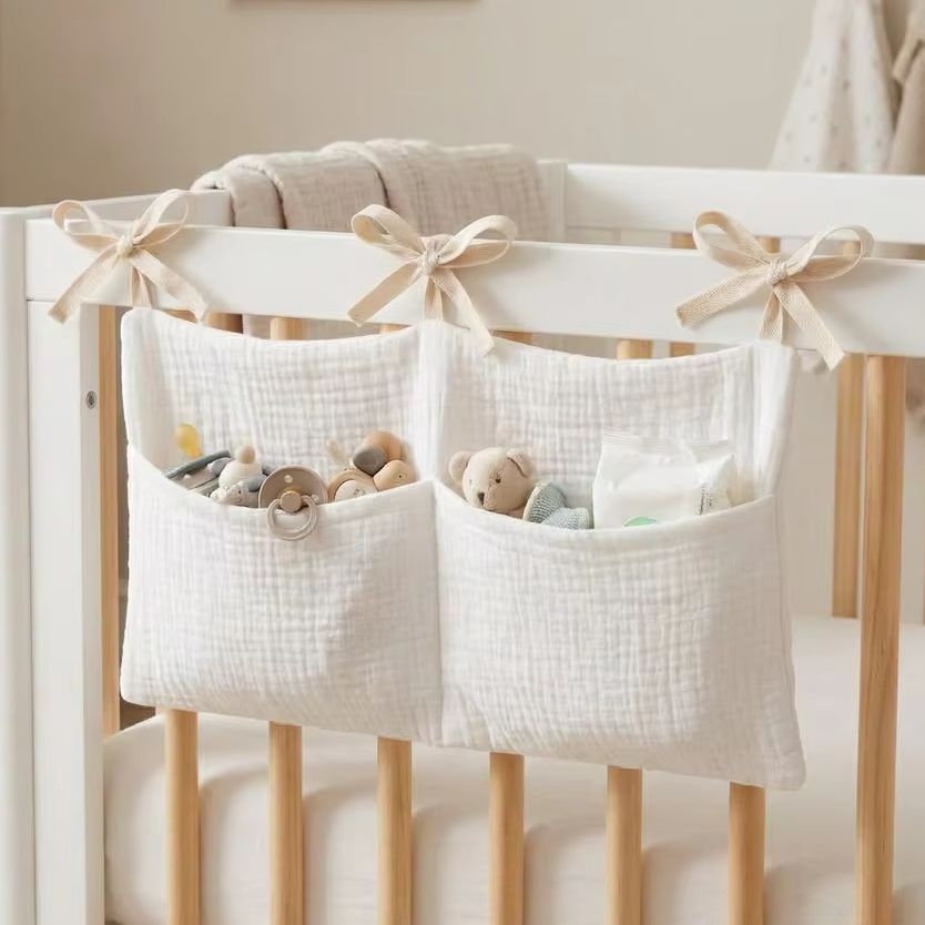 Baby Nursery Organiser - 아기 침대 정리함 걸이식 수납 가방,