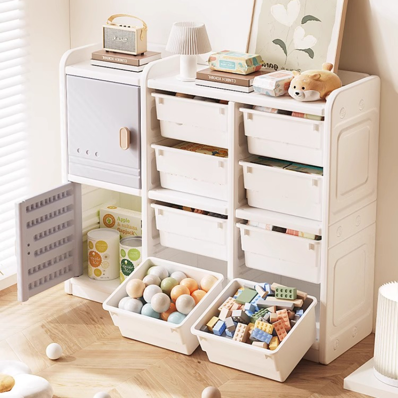 Baby Nursery Unit - 분류 상자가있는 어린이 장난감 보관 주최자