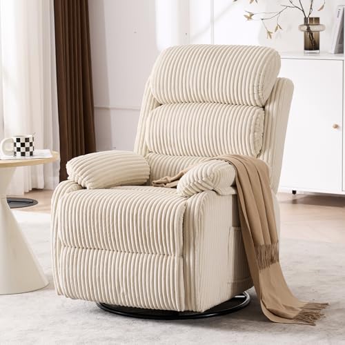 Rocking Chair Nursery - 성인 360 ° 흔들의자, 사이드 포켓이