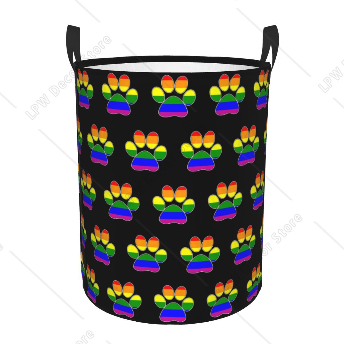 Baby Nursery Laundry Basket - 맞춤형 LGBT 프라이드 게이 페우 세탁