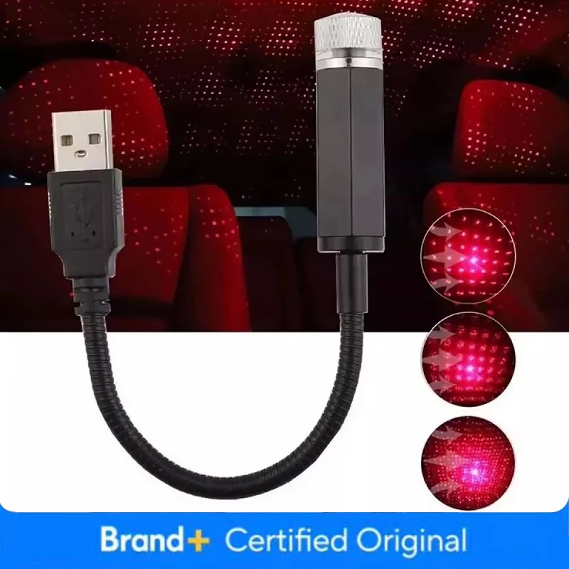 Night Light Projector Stars - 로맨틱 LED 자동차 천장 별빛 프로젝터