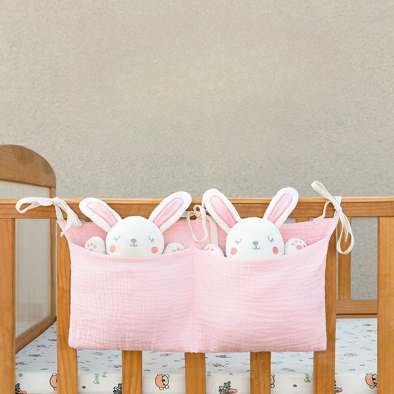 Baby Nursery Organiser - 침대 옆에 거는 기저귀 보육 정리함,