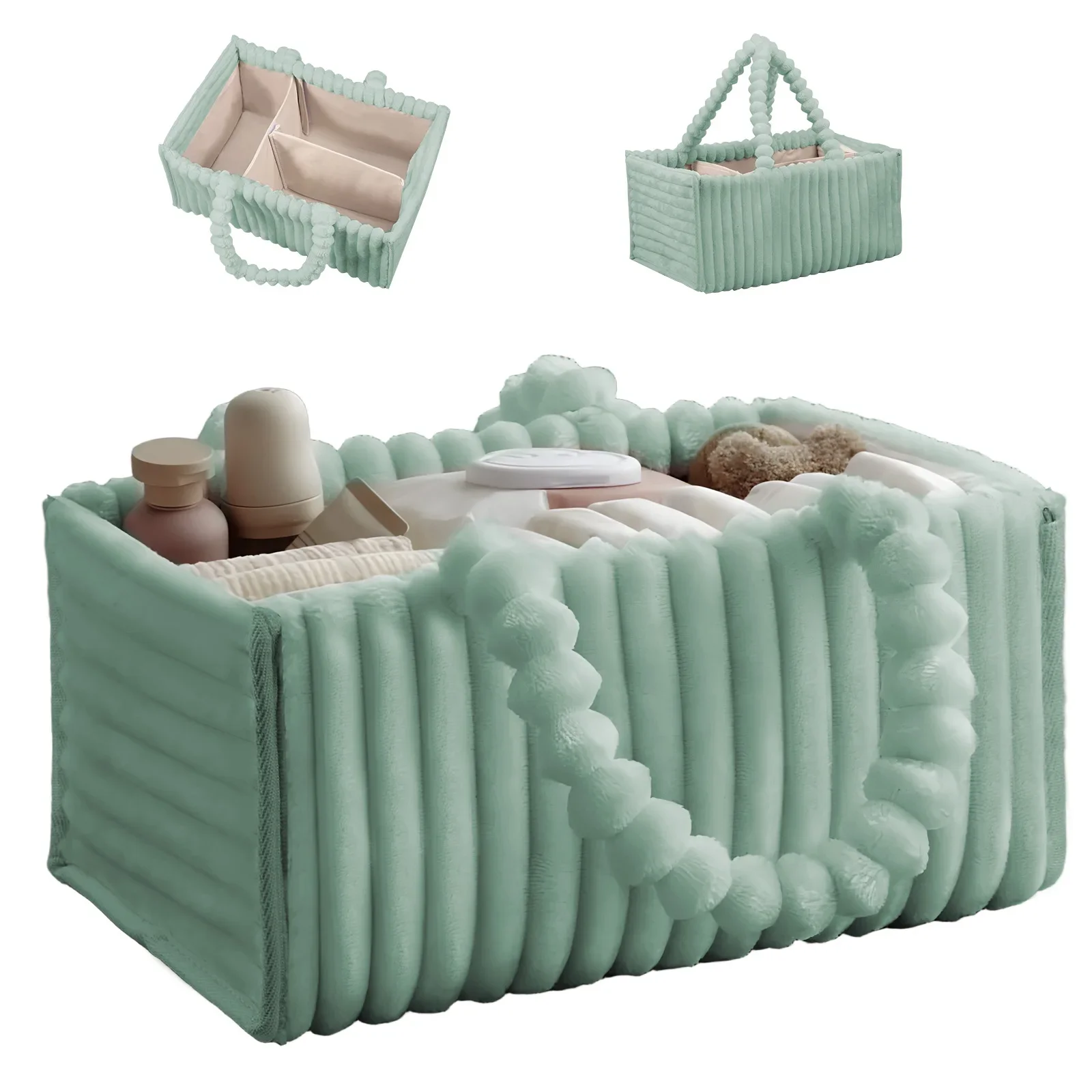 Baby Nursery Organiser - 아기 기저귀 가방 정리함 휴대용 기저귀