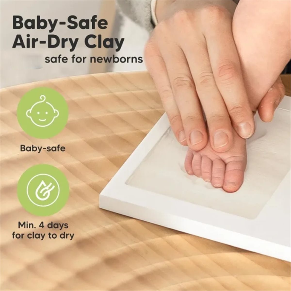 Baby Nursery Kit - Y69A 아기 손발자국 기념품 키트 -