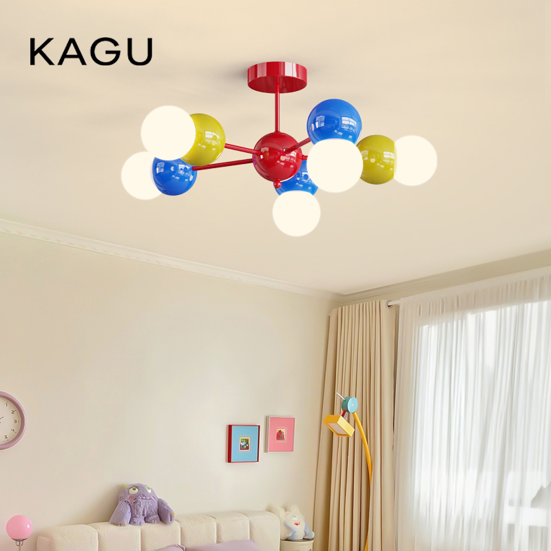 Baby Nursery Light Fixture - KAGU 버블 볼 샹들리에 - 어린이