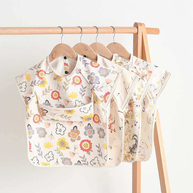 Baby Nursery Kit - 신생아 아기 Bibs 블라우스 방수 민소매