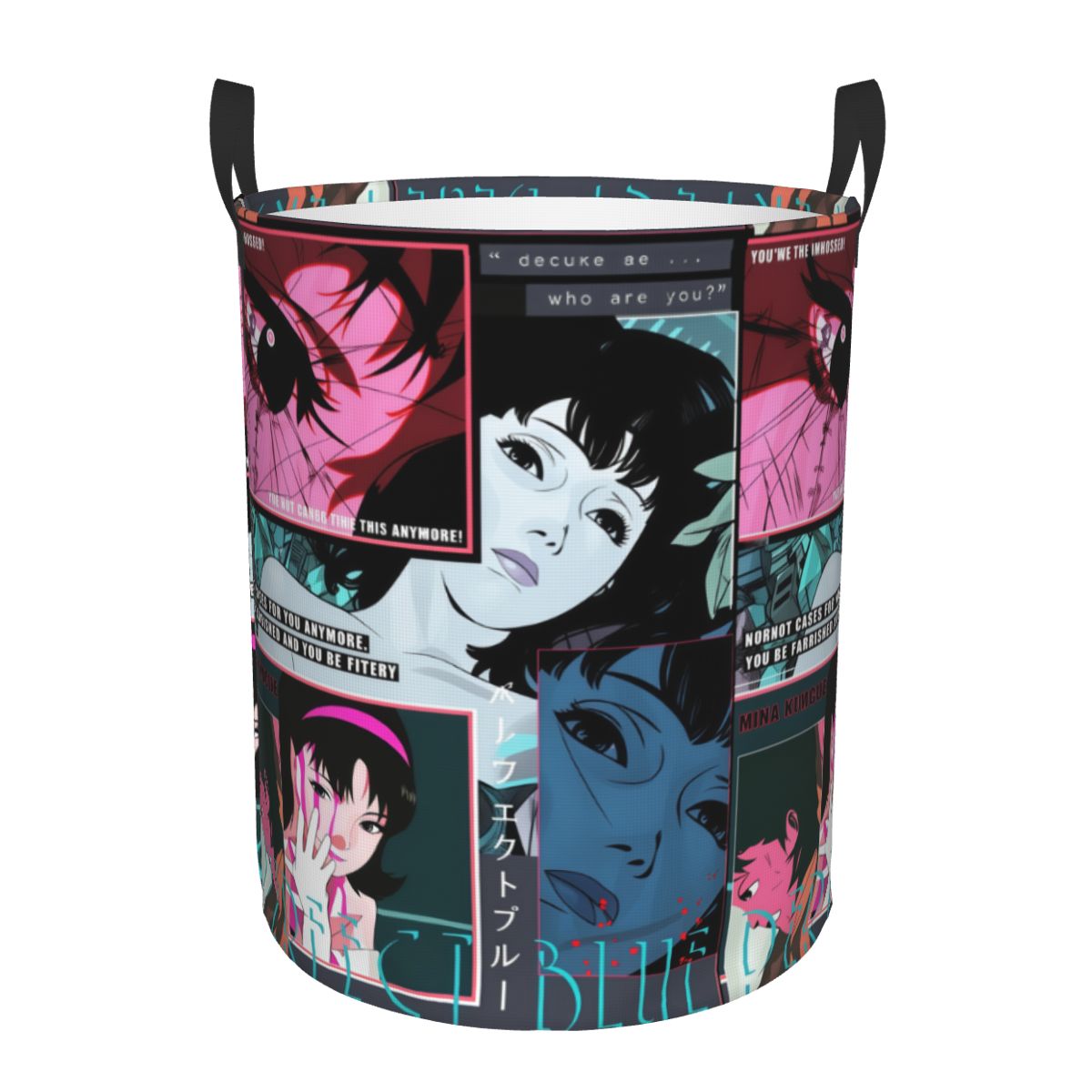 Baby Nursery Laundry Basket - Japane Anima 스릴러 영화 P-Perfect Blue
