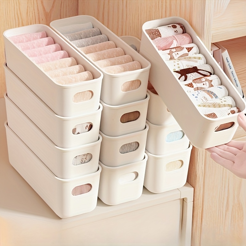 4개 흰색 플라스틱 보관 상자 - 서랍, 선반, 옷장, - Drawer Dresser White 리뷰 및 가격