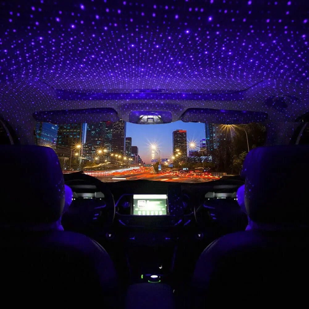QXNY 1개 미니 LED 자동차 루프 스타 나이트 라 - Night Light Projector Stars 리뷰 및 가격