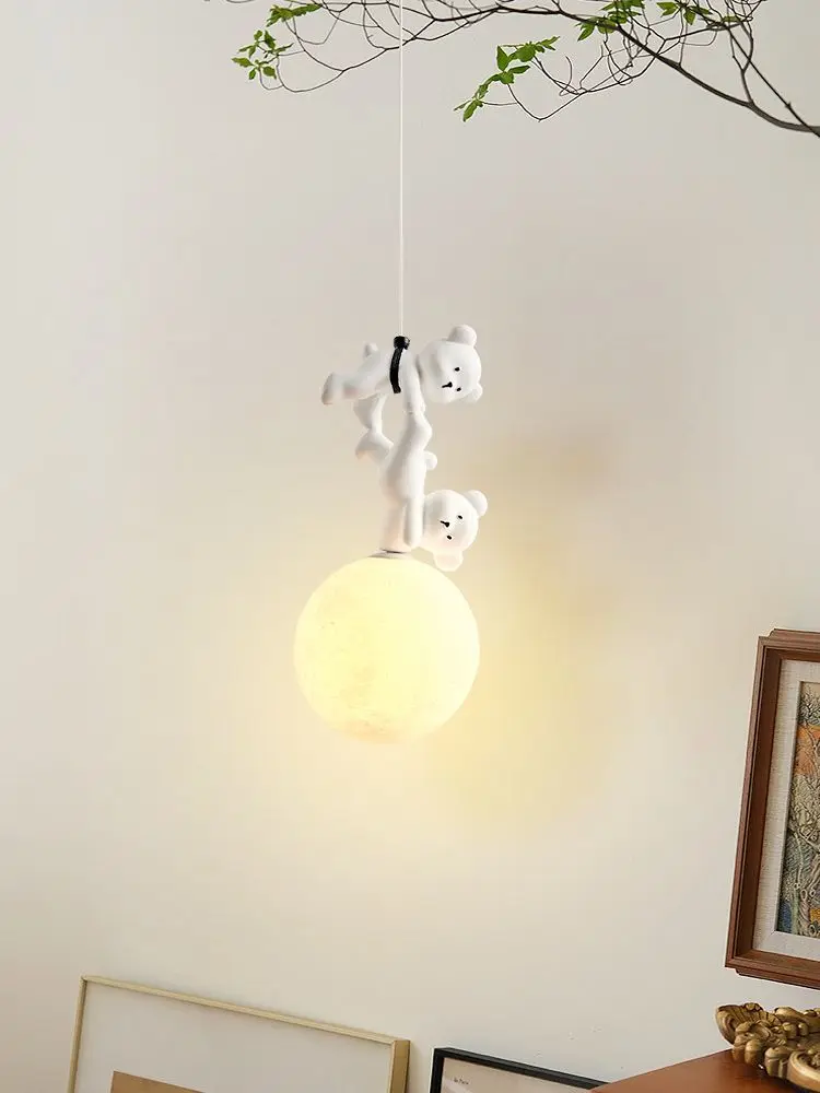 곰 램프 만화 캐릭터 아기방 침대 옆 펜던트 램프 레진 - Baby Nursery Light Fixture 리뷰 및 가격