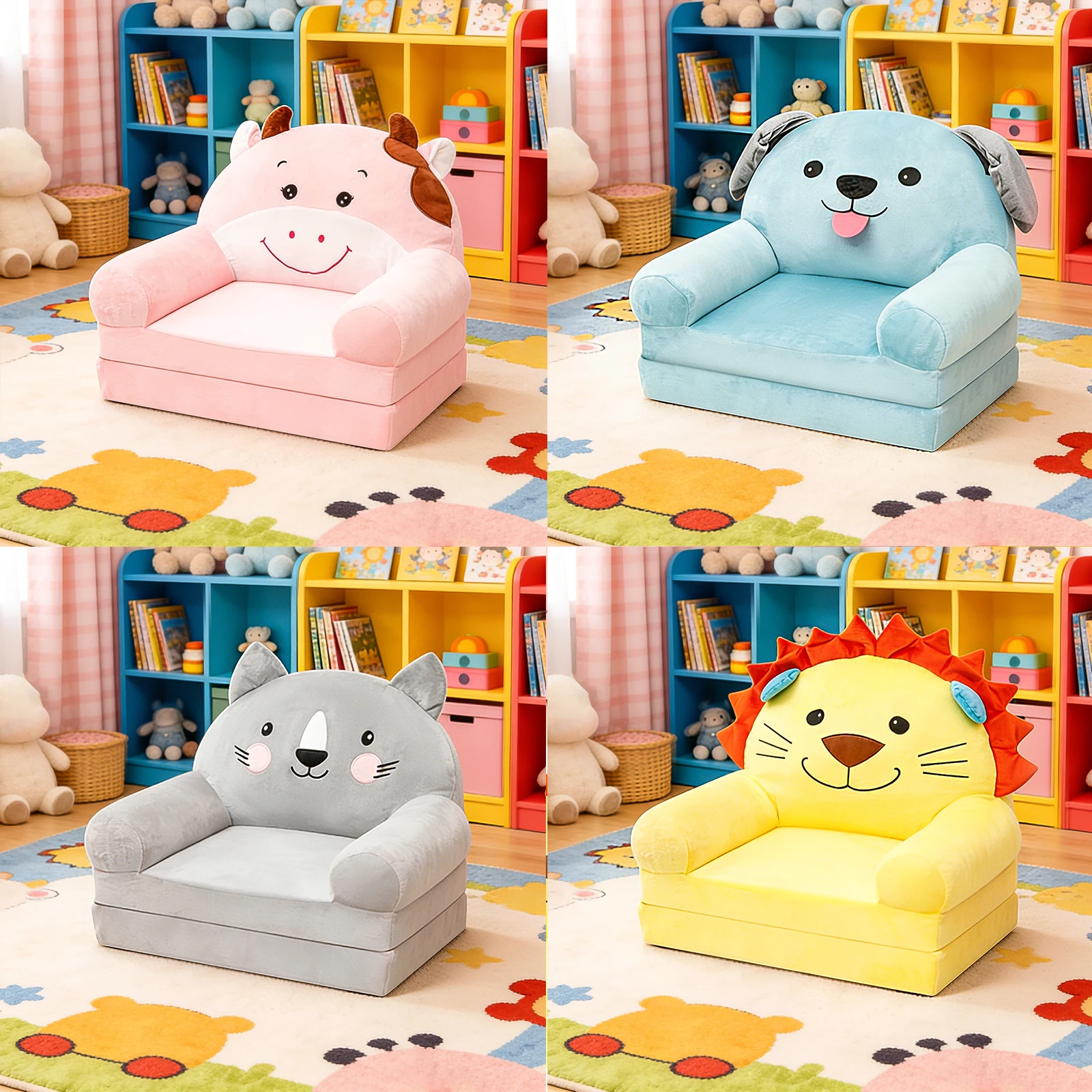 접이식 어린이 소파 아기 의자 폼 충전 유아용 침대 독 - Baby Nursery Chair 리뷰 및 가격