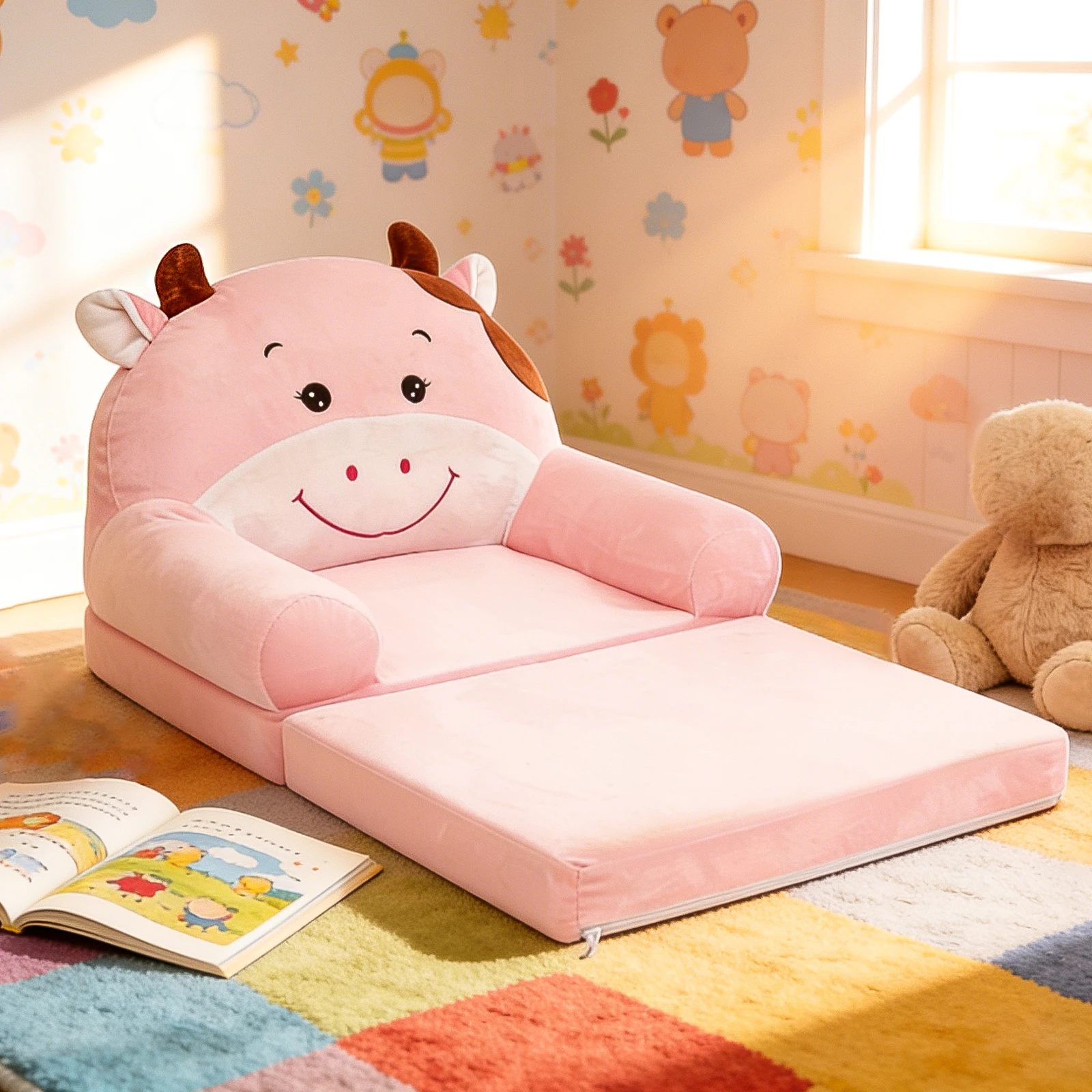 접이식 어린이 소파 아기 의자 폼 충전 유아용 침대 독 - Baby Nursery Chair 리뷰 및 가격