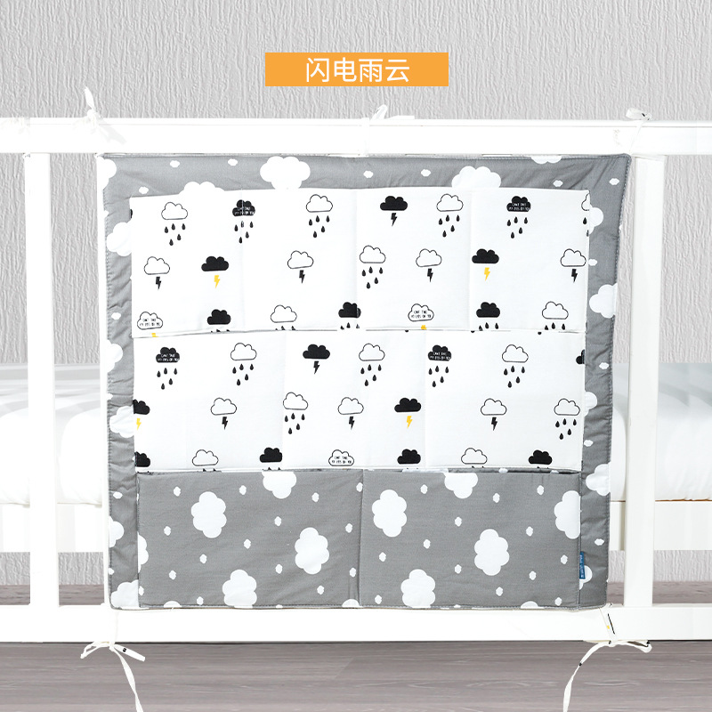 신제품 코튼 소재 아기 침대 걸이형 수납 가방, 신생아 - Baby Nursery Bedding 리뷰 및 가격