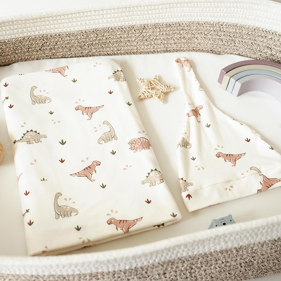 아기 속싸개 겸용 담요와 어울리는 비니 세트, 신생아용 - Baby Nursery Kit 리뷰 및 가격