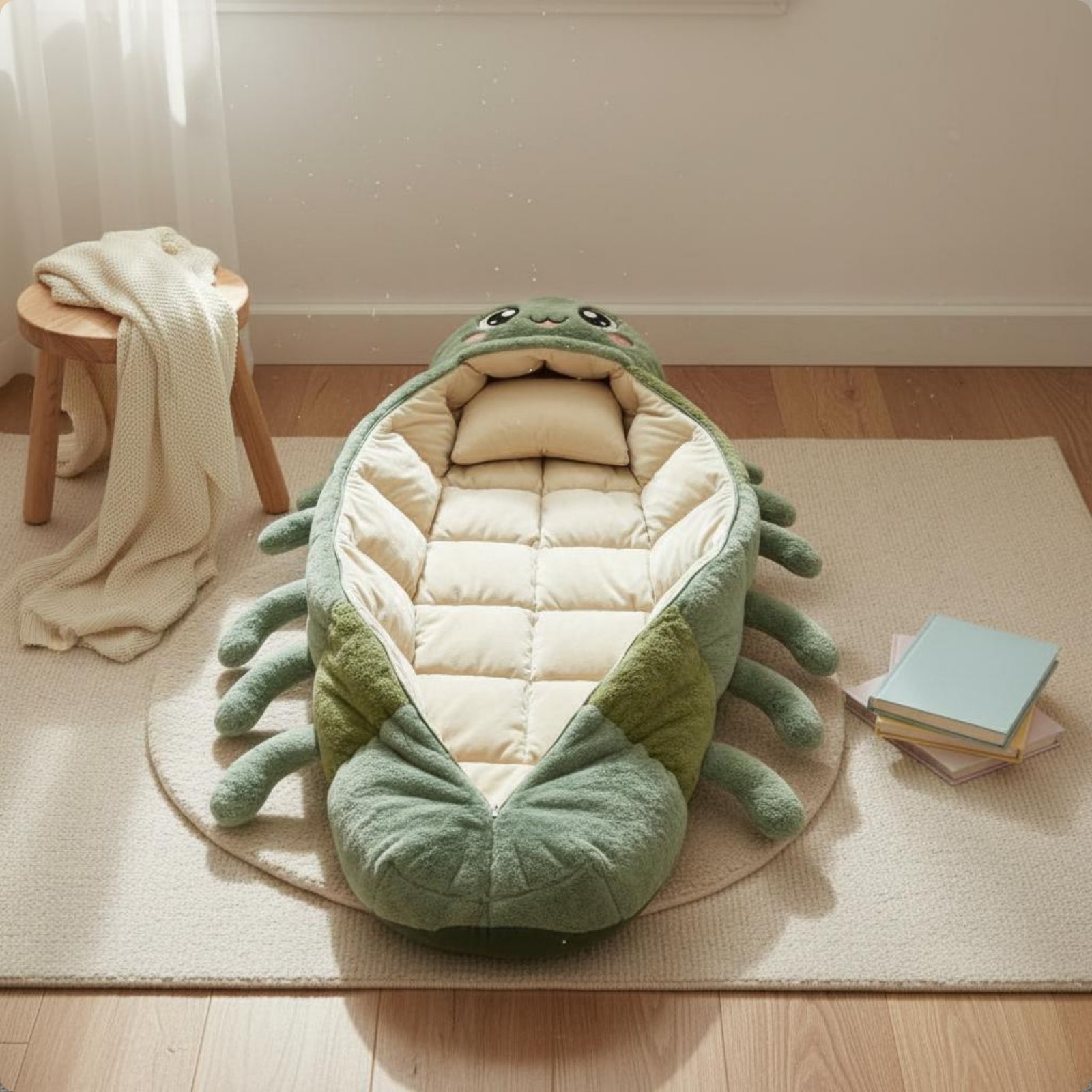 분절형 캐터필러 침낭 전신 편안함을 제공하는 캐터필러  - Baby Nursery Bedding 리뷰 및 가격