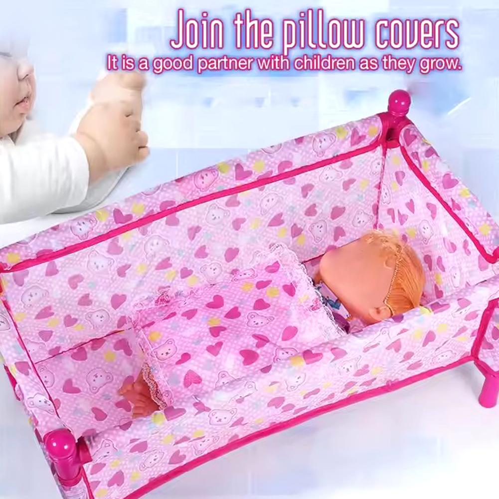 장난감 침대 시뮬레이션 아기 인형 침대 유아용 침대 가 - Baby Nursery Bed 리뷰 및 가격
