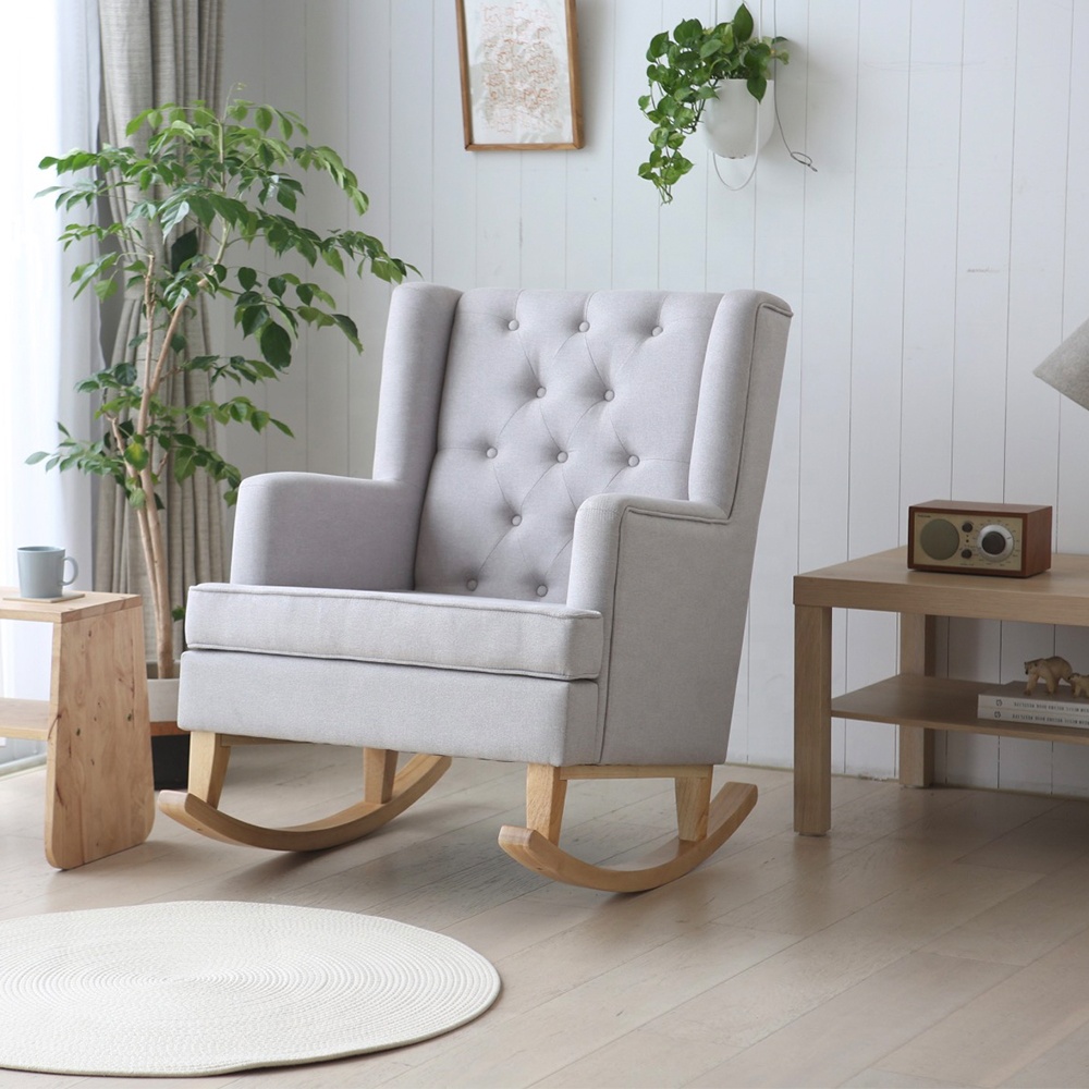 2026년 핫세일 맞춤형 모던 부클레 아기방 글라이더  - Rocking Chair Nursery 리뷰 및 가격