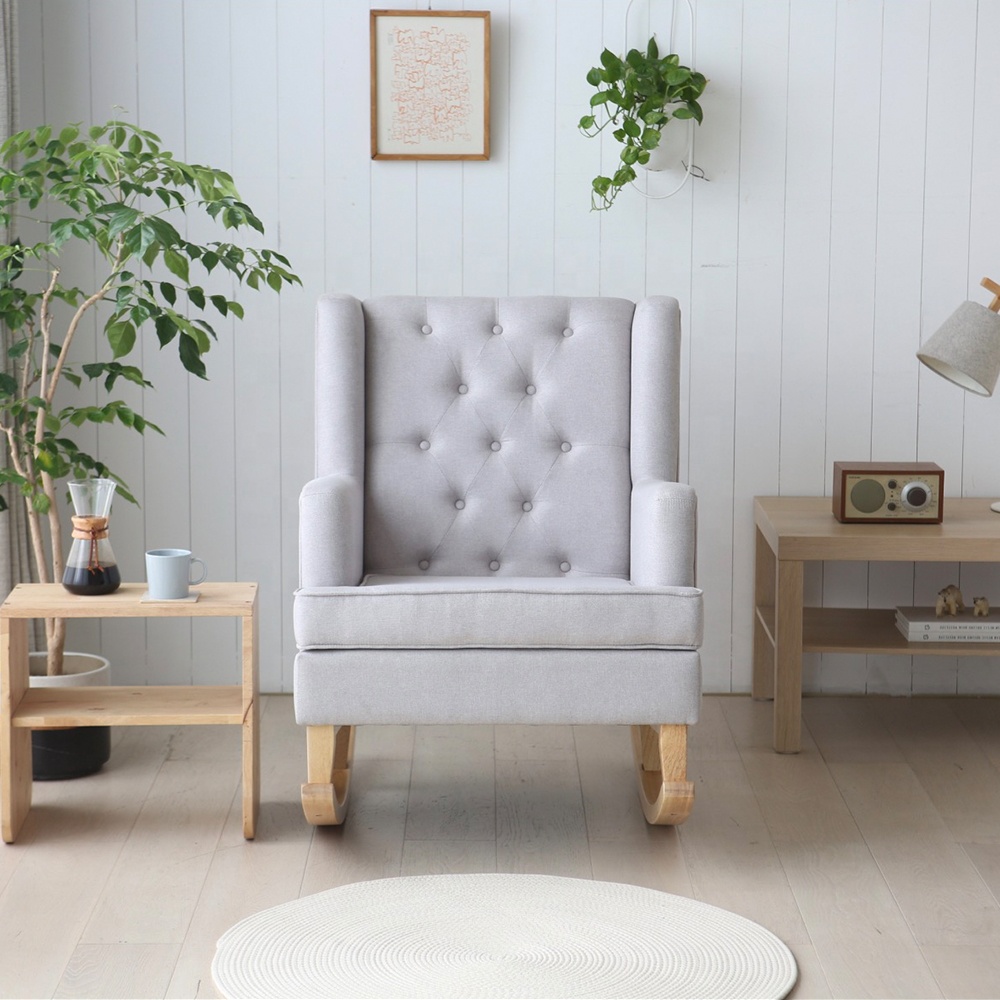 2026년 핫세일 맞춤형 모던 부클레 아기방 글라이더  - Rocking Chair Nursery 리뷰 및 가격