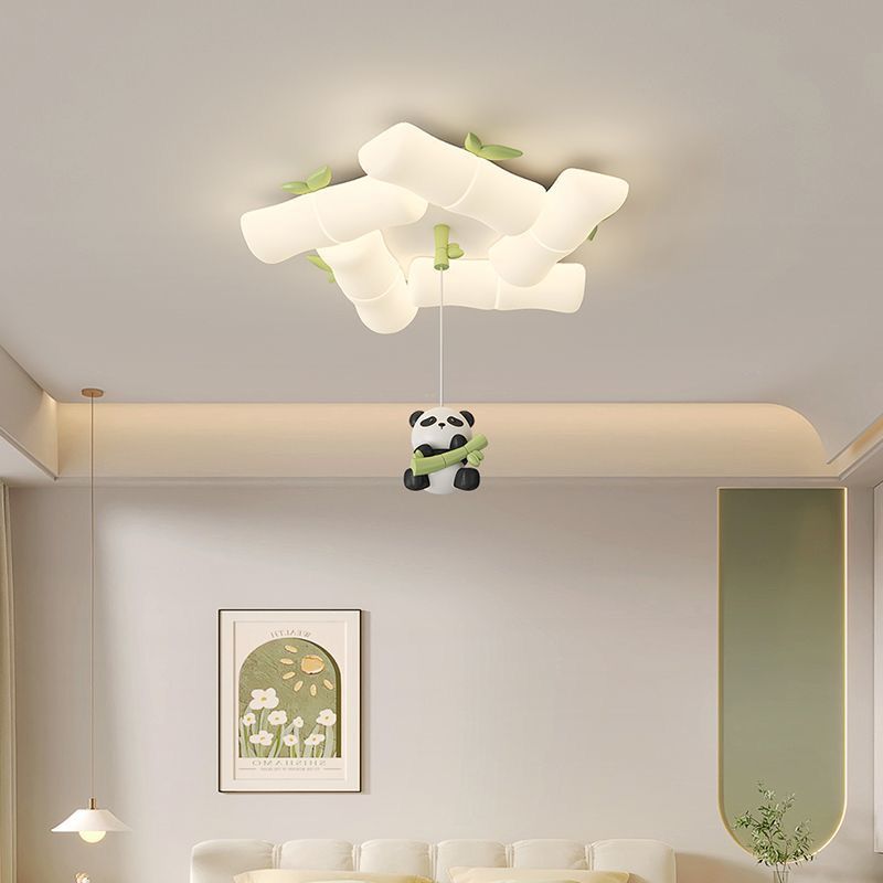 중국 판다 천장 램프 대나무 스콘스, 어린이 침실 천장 - Baby Nursery Light Fixture 리뷰 및 가격