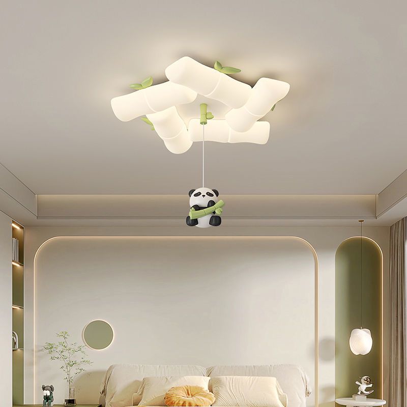중국 판다 천장 램프 대나무 스콘스, 어린이 침실 천장 - Baby Nursery Light Fixture 리뷰 및 가격